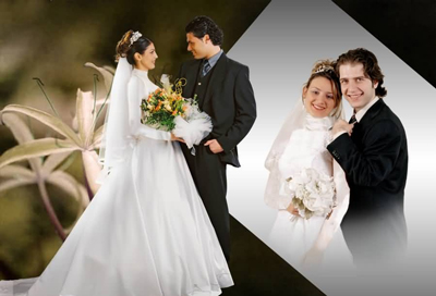 ژست عروس و داماد
