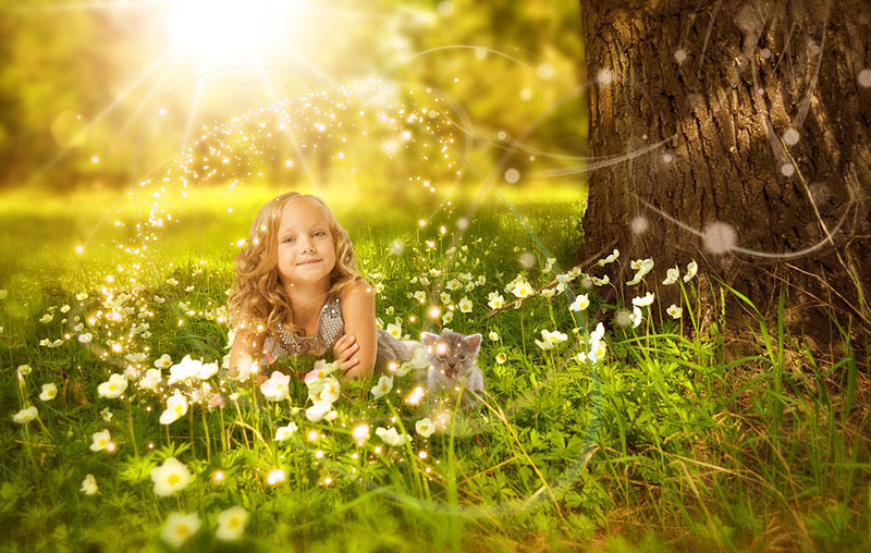 idea of outdoor photography 4 ایده عکاسی از کودک در فضای باز 