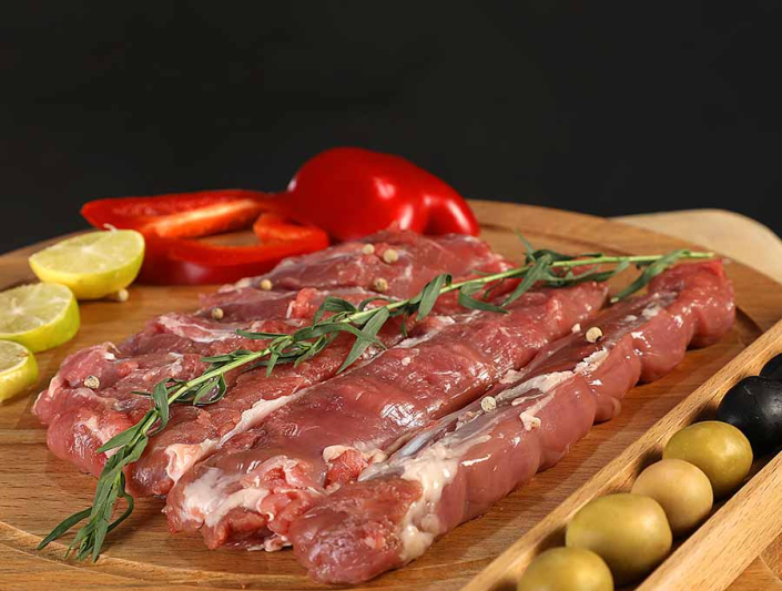 عکاسی تبلیغاتی پروتئین گوشت با گارنیش