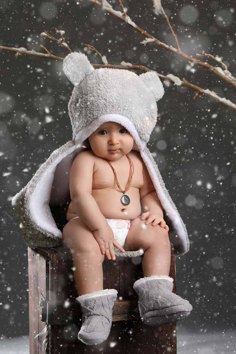10 (3) عکاسی نوزاد باتم زمستانی