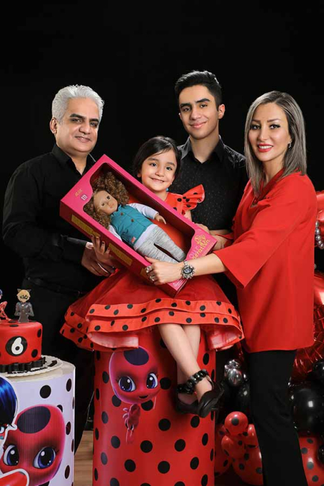 عکاسی تولد خانوادگی