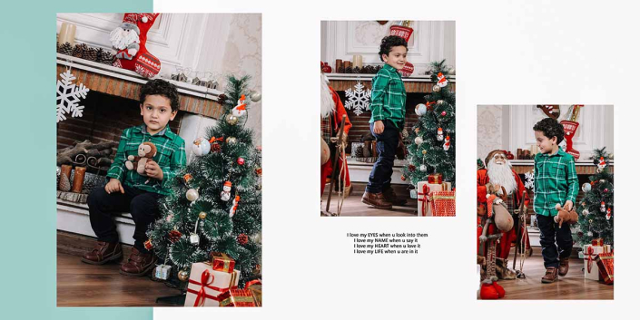 8 (17) طراحی آلبوم عکس کودک کریسمس